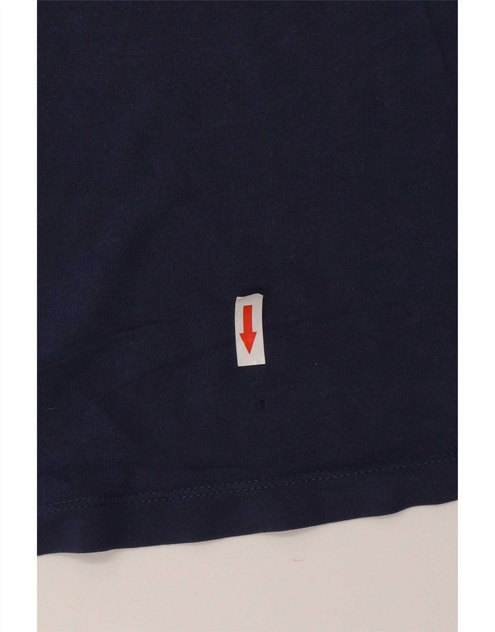 Nike T-shirt top til mænd, stor marineblå bomuld