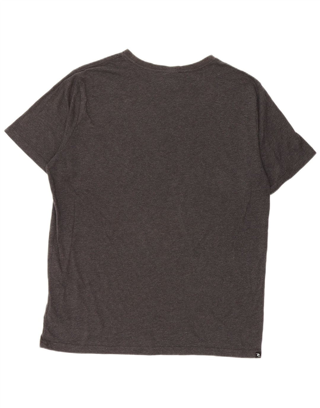 RIP CURL Herre Standard Fit T-Shirt Top Stor Grå Bomuld