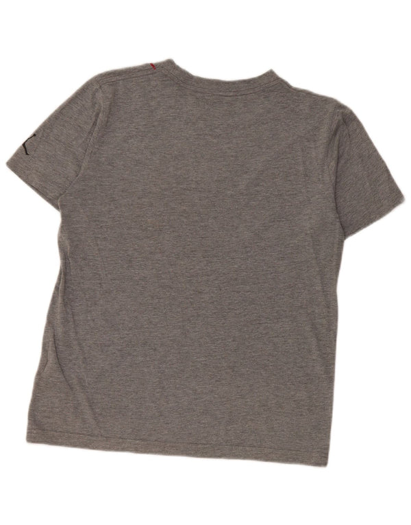 Jordan Boys Grafisk T-Shirt Top 12-13 År Stor Grå Bomuld