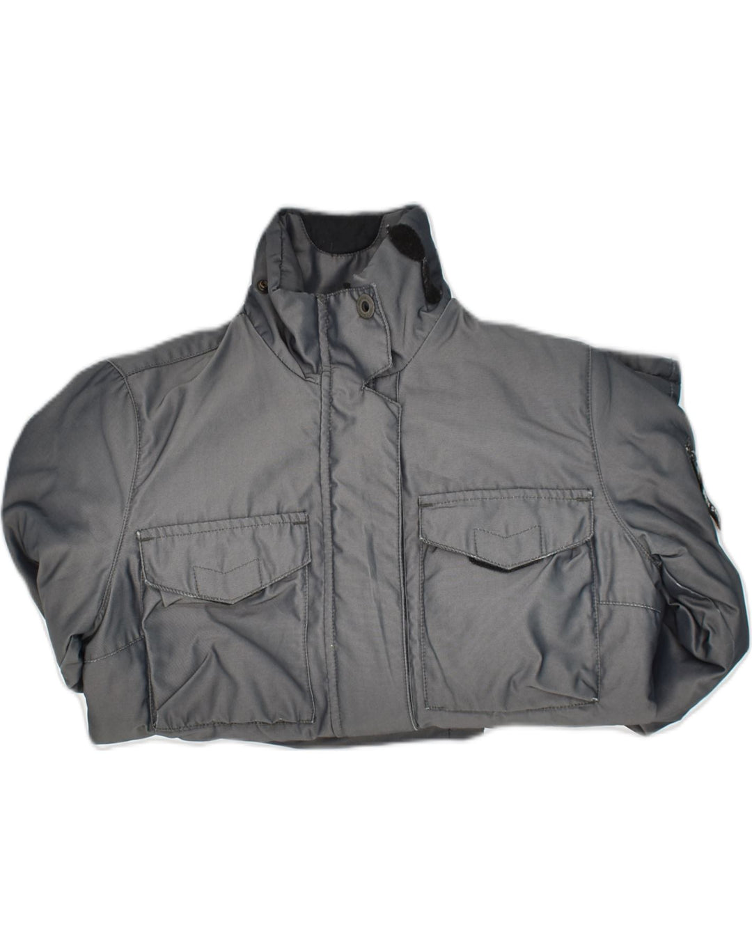 NORTH SAILS Mens Windbreaker Jacket UK 36 Small Grey Nylon Vintage North Sails and Second-Hand North Sails from Messina Hembry 