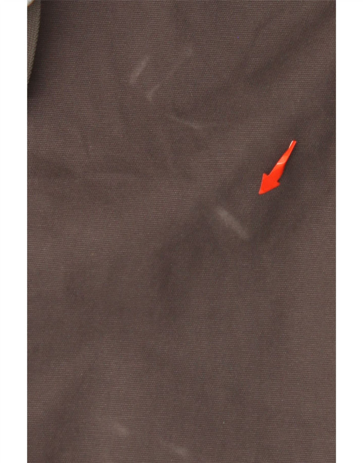 TIMBERLAND Parkajakke med hætte til mænd UK 40 Stor grå bomuld