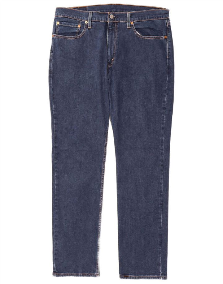 Levi's Herre 511 Slim Jeans W36 L32 Blå Bomuld
