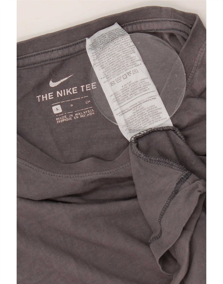 Nike Regular T-Shirt Top Lille Grå Bomuld
