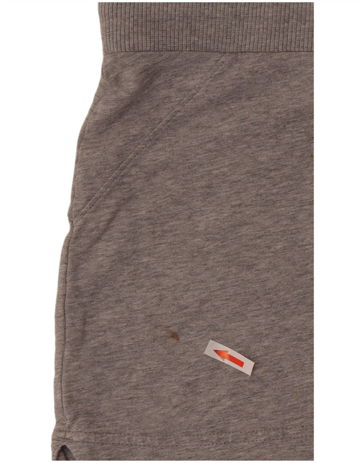 Nike sportsshorts til kvinder UK 12/14 mellemgrå bomuld