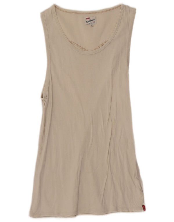 Levi's Damevest Top UK 18 XL Beige