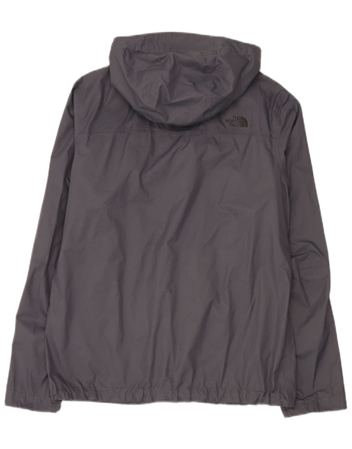 The North Face Regnjakke med hætte til mænd UK 38 Medium Grå Nylon