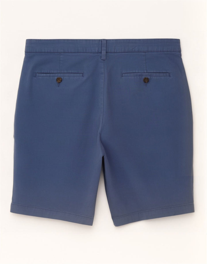 Marks & Spencer Herre Chino Shorts W34 Large Blue Cotton