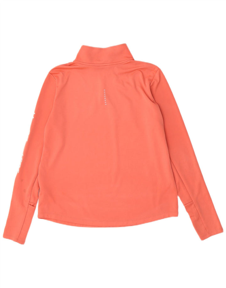 Nike Dame Dri Fit Grafisk Pullover Træningsdragt Top UK 16 Large Pink