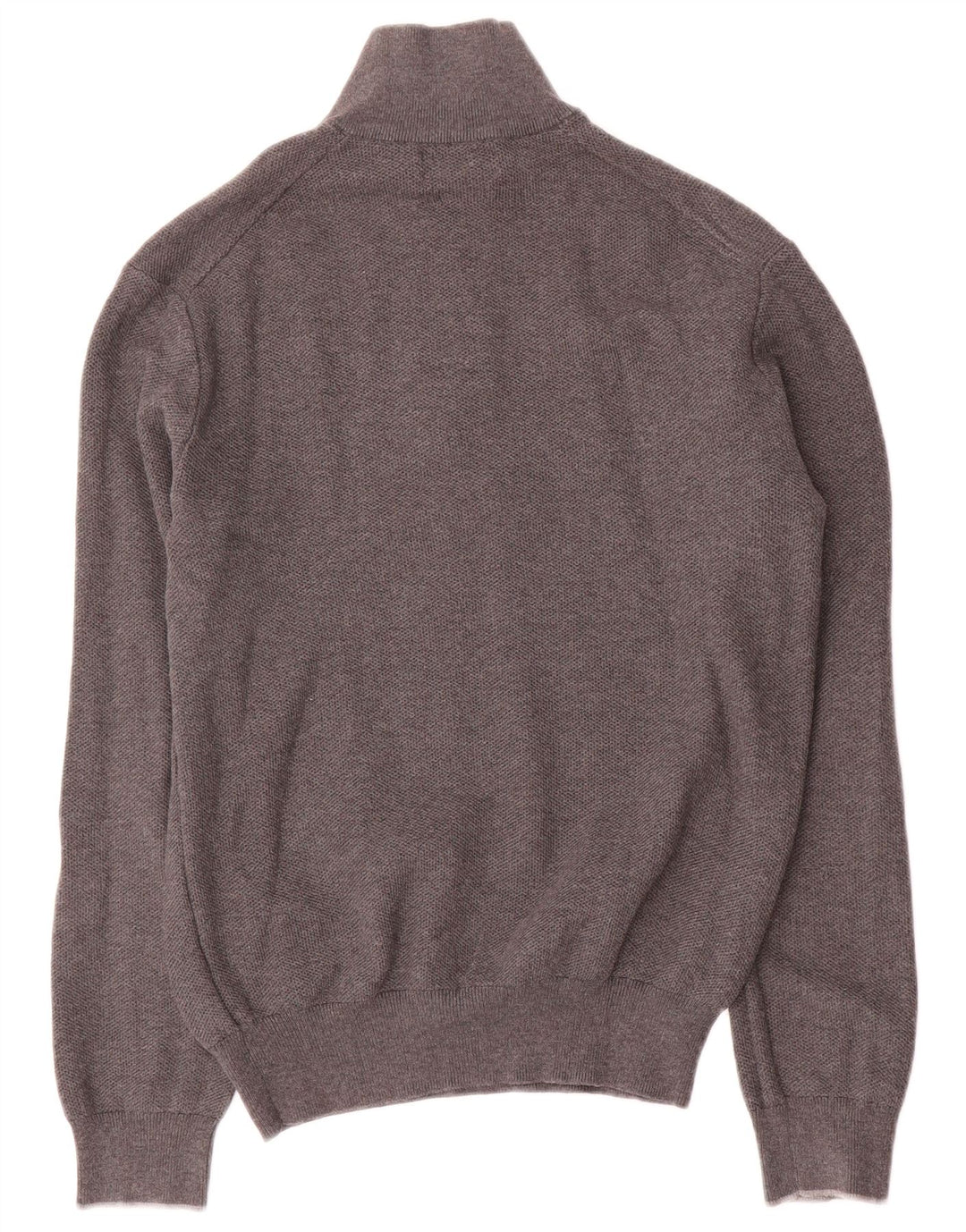 Polo Ralph Lauren Herre sweater med lynlåshals mellemgrå bomuld