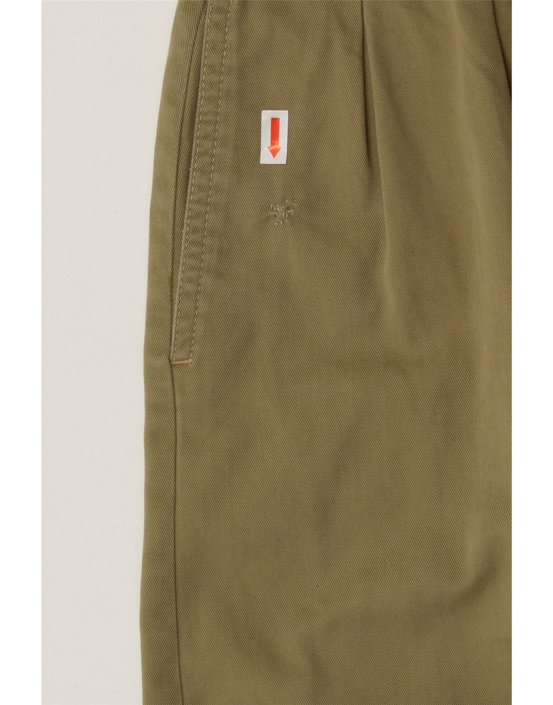 VINTAGE Cullotes Bermuda Shorts til kvinder W24 XS Khaki Bomuld