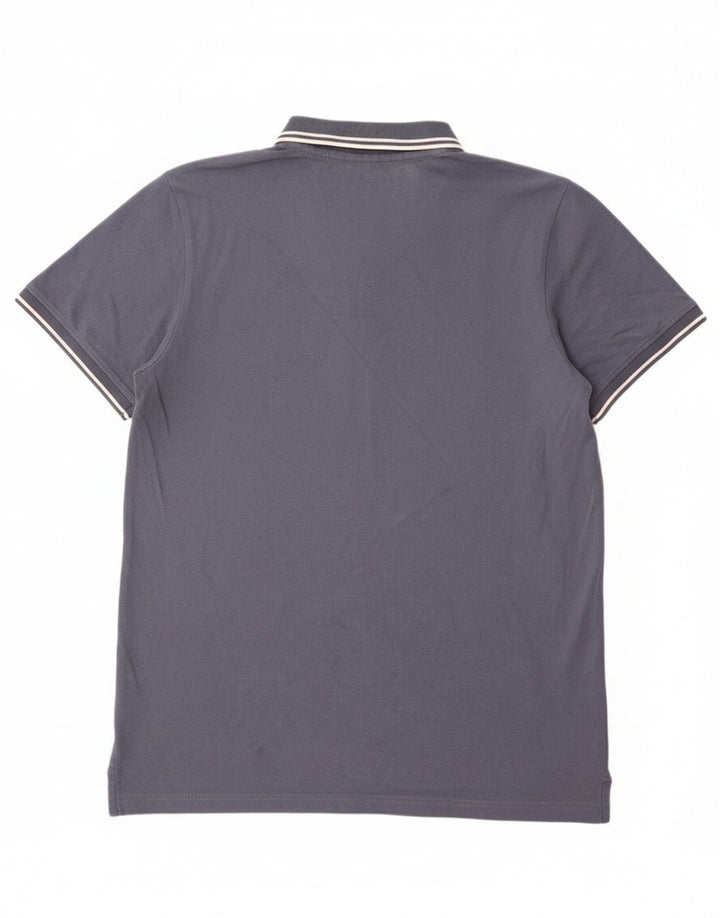 KAPPA Mens Polo Shirt Large Blue Cotton