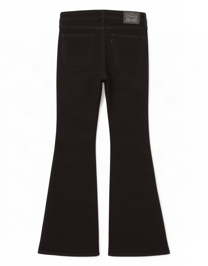 Levi's Dame 726 Flared Jeans W30 L29 Sort