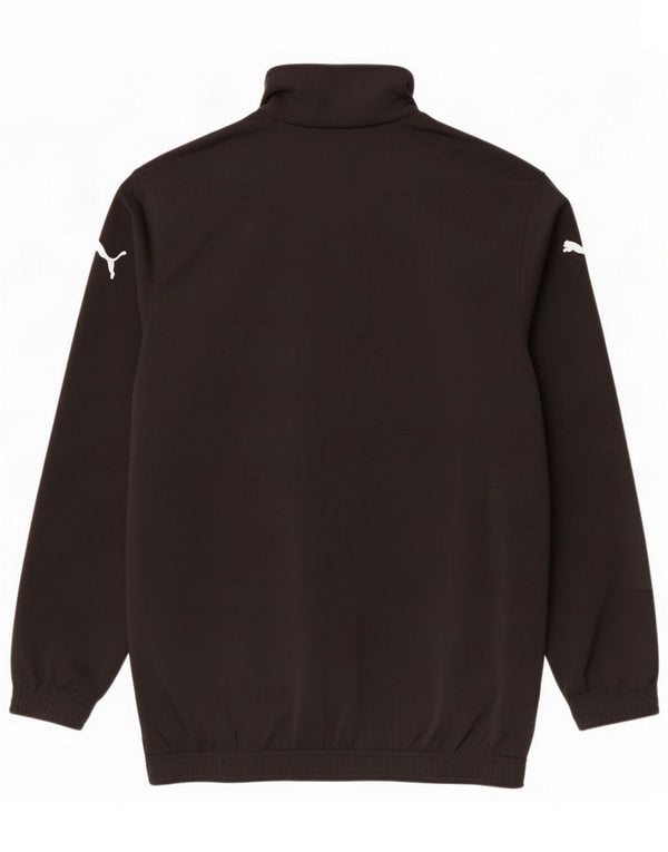 Puma Boys træningsdragt topjakke 15-16 år sort polyester