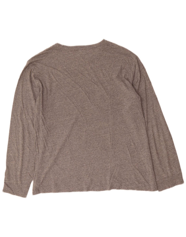 Polo Ralph Lauren Herre Custom Slim Fit Top Langærmet XL Grå Flecked