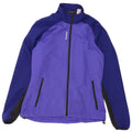 Reebok Womens Oversized træningsdragt Top Jacket UK 10 Small Purple Colourblock