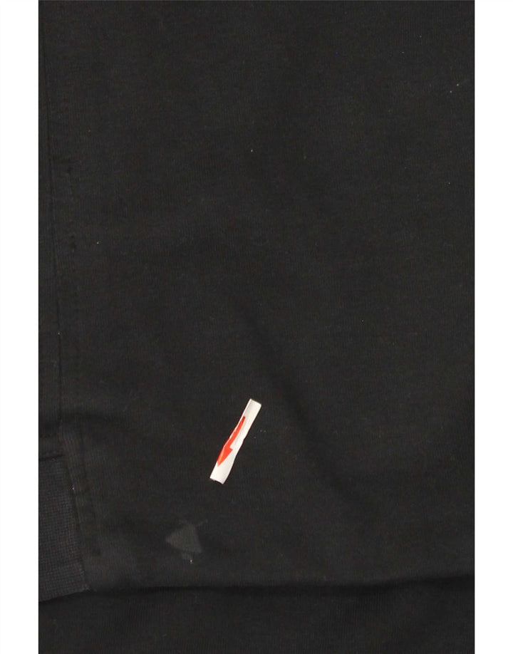 Nike Dame Oversized Hættetrøje Sweater UK 10 Lille Sort