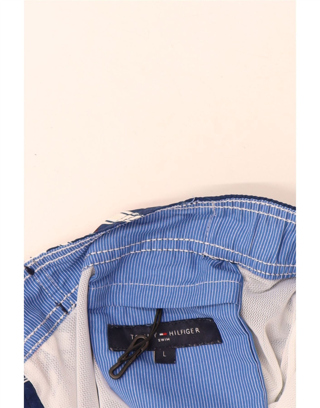 TOMMY HILFIGER Badeshorts til mænd store marineblå blomsterpolyester