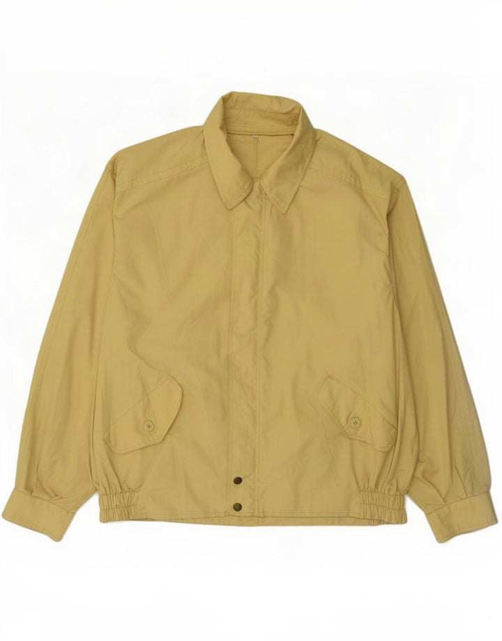Vintage Bomberjakke til mænd UK 44 2XL Gul Polyester