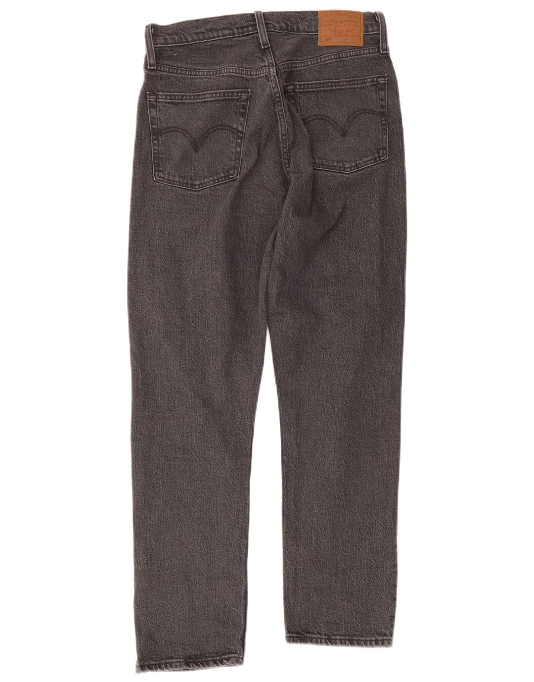 Levi's Dame 501 Straight Jeans W28 L28 Grå