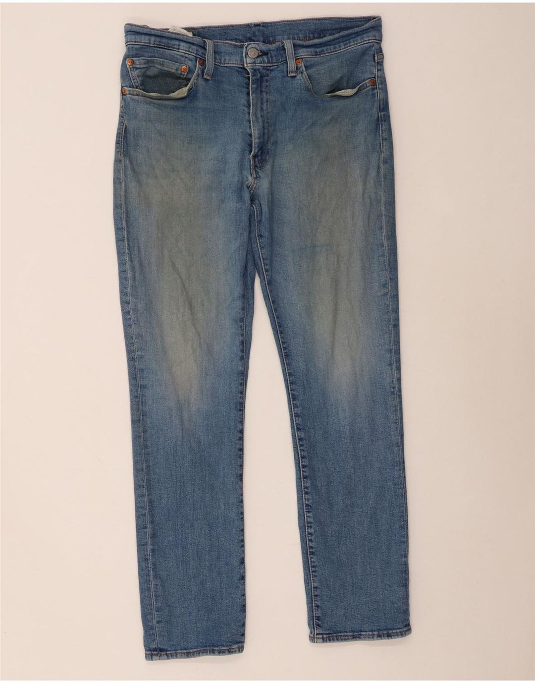 Levi's Slim Jeans til mænd W34 L30 blå bomuld