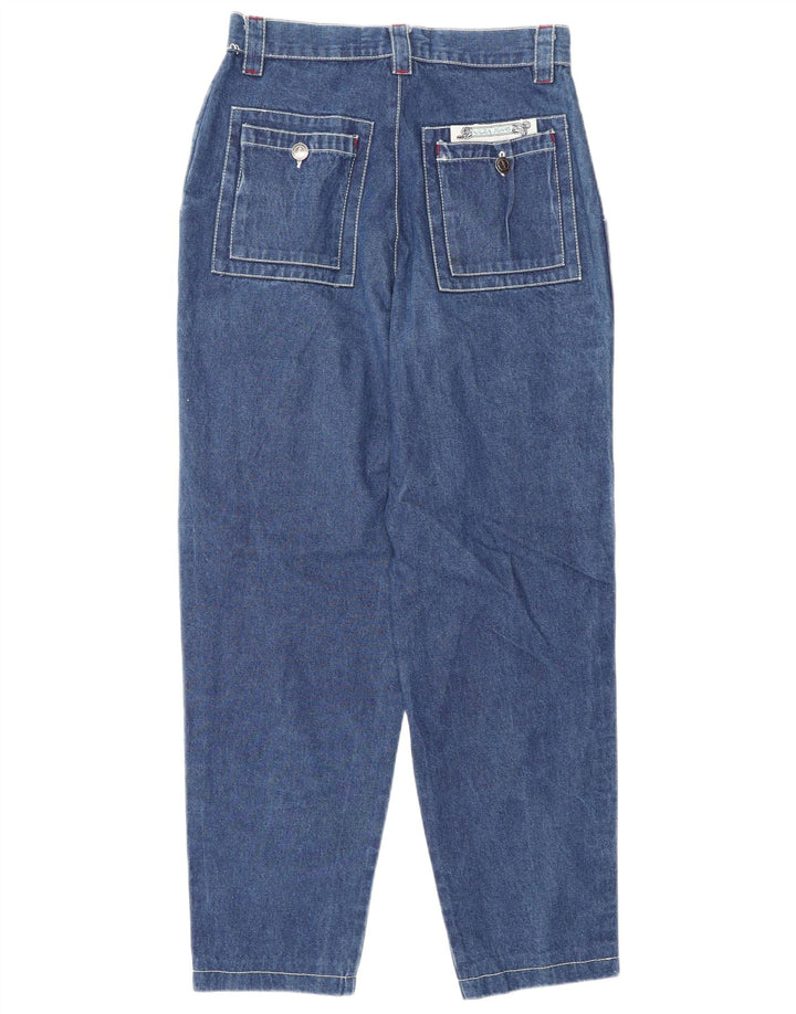 Krizia koniske jeans til kvinder W30 L30 blå bomuld
