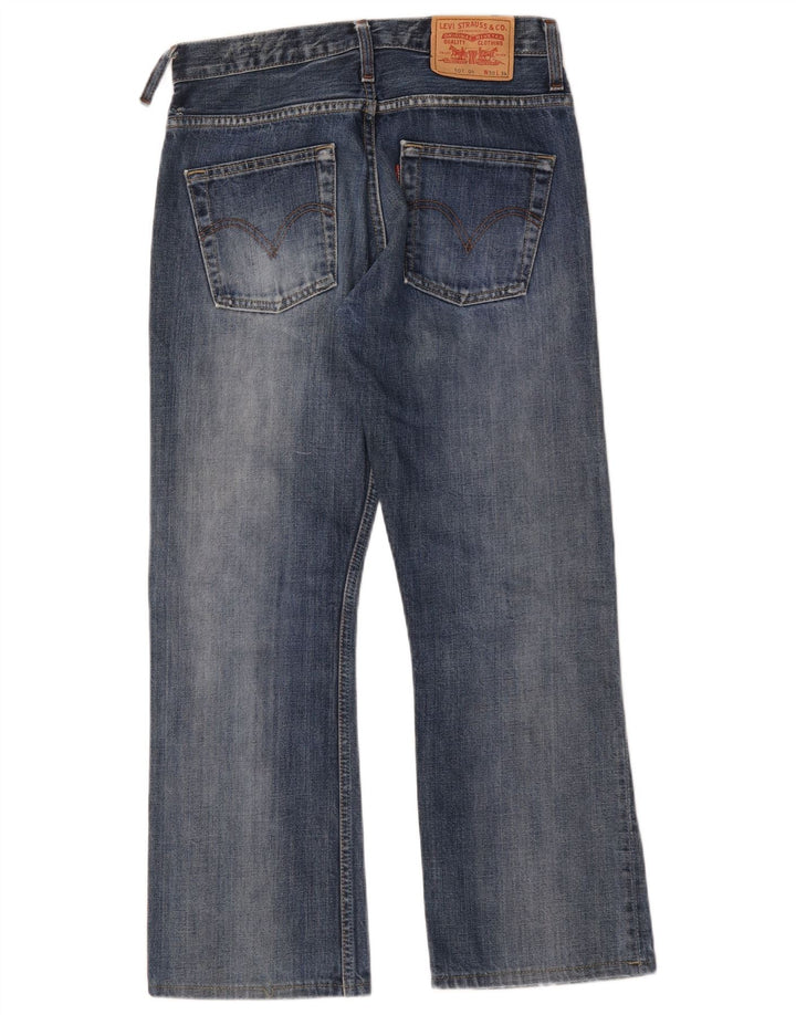 Levi's Herre 507 Bootcut Jeans W30 L28 Blå Bomuld