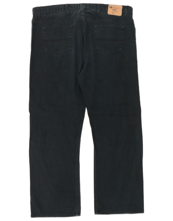Marks & Spencer Mens Blue Harbour Straight Jeans W42 L31 Black Cotton