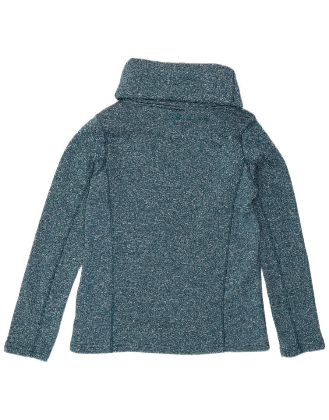 Mountain Warehouse Dame Rullehals sweater UK 8 Small Green Flecked