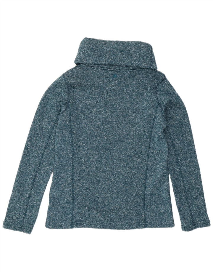Mountain Warehouse Dame Rullehals sweater UK 8 Small Green Flecked