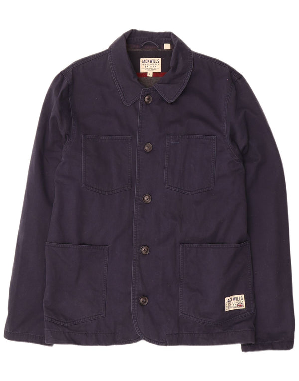 Jack Wills Herre Blazer Utility Jacket UK 38 Medium Navy Blue