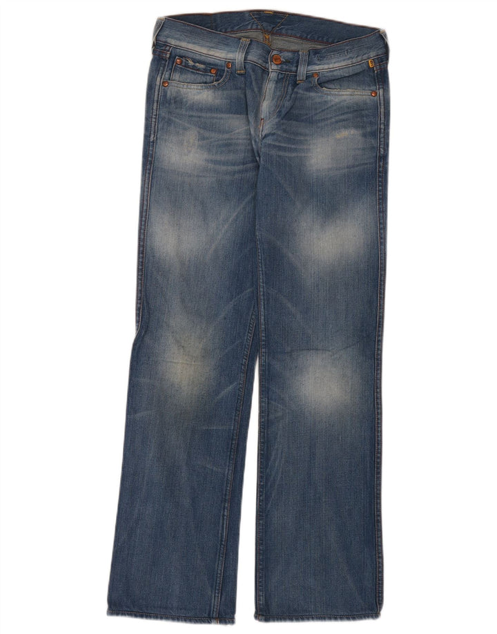 Meltin' Pot lige damejeans W26 L32 blå bomuld
