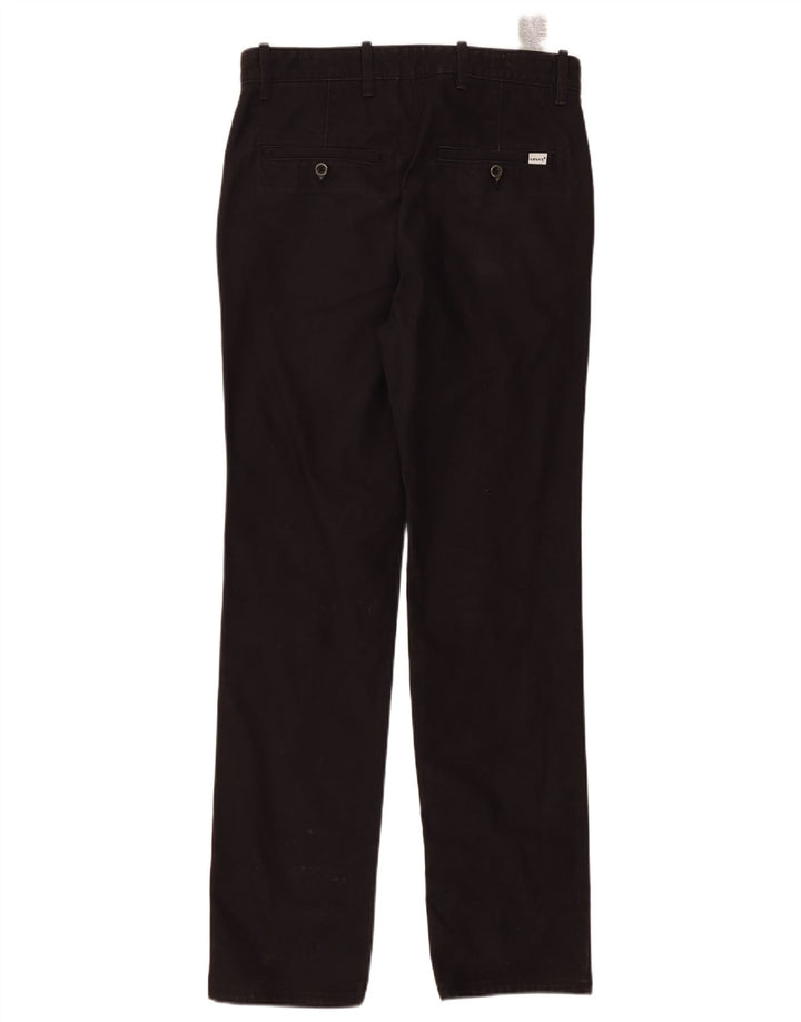 Levi's Straight Chino-bukser til mænd W30 L34 Sort bomuld
