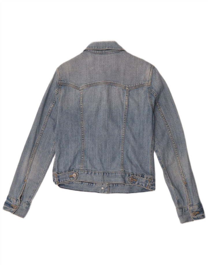 Gap Dame denimjakke UK 12 Medium Blue Cotton