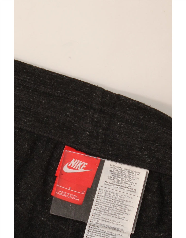 NIKE træningsbukser til kvinder Joggers UK 16 Stor grå flækket bomuld