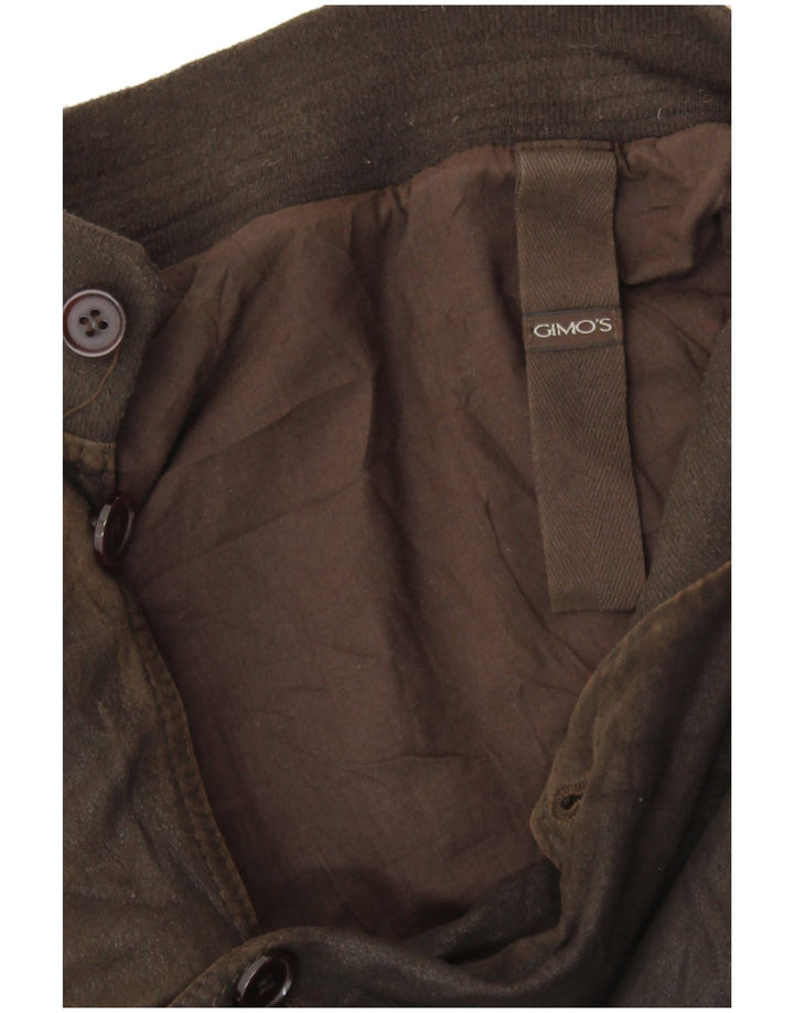 GIMO'S Herre Læderjakke UK 42 XL Brun