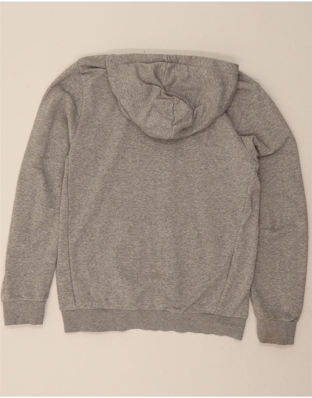 ADIDAS Mens Graphic Hoodie Jumper Medium Grey Cotton Vintage Adidas and Second-Hand Adidas from Messina Hembry 