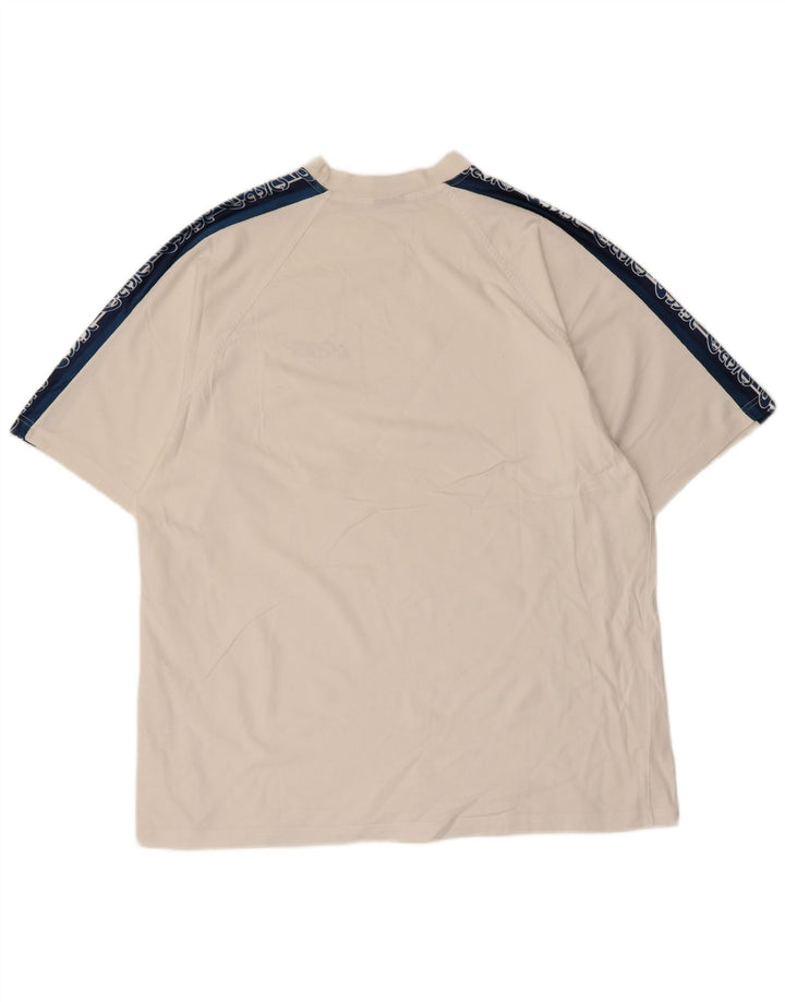 Asics Herre Grafisk T-Shirt Top XL Hvid Colourblock