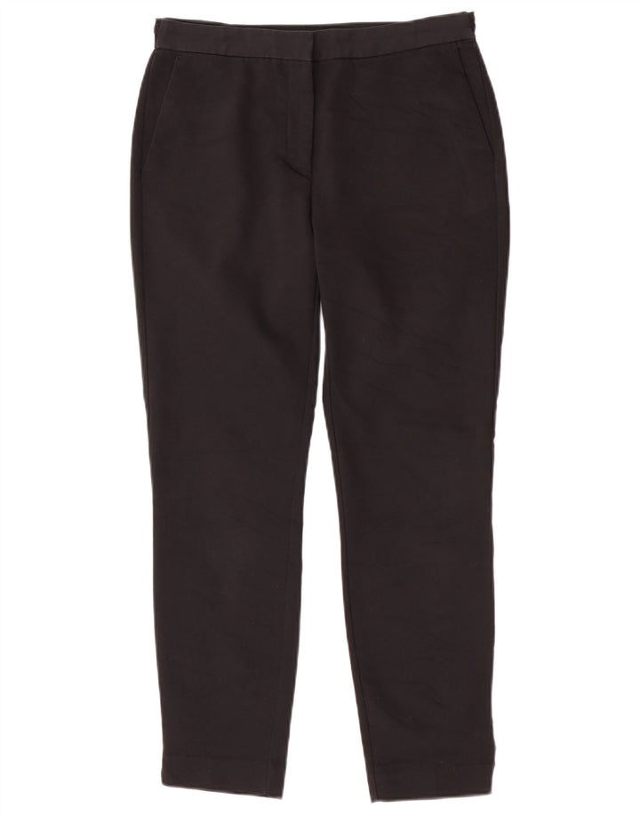 Zara Dame Slim Chino Bukser Medium W28 L26 Sort Bomuld