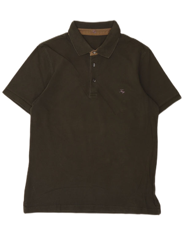 Fay Boys Polo Shirt 15-16 Years XL Khaki