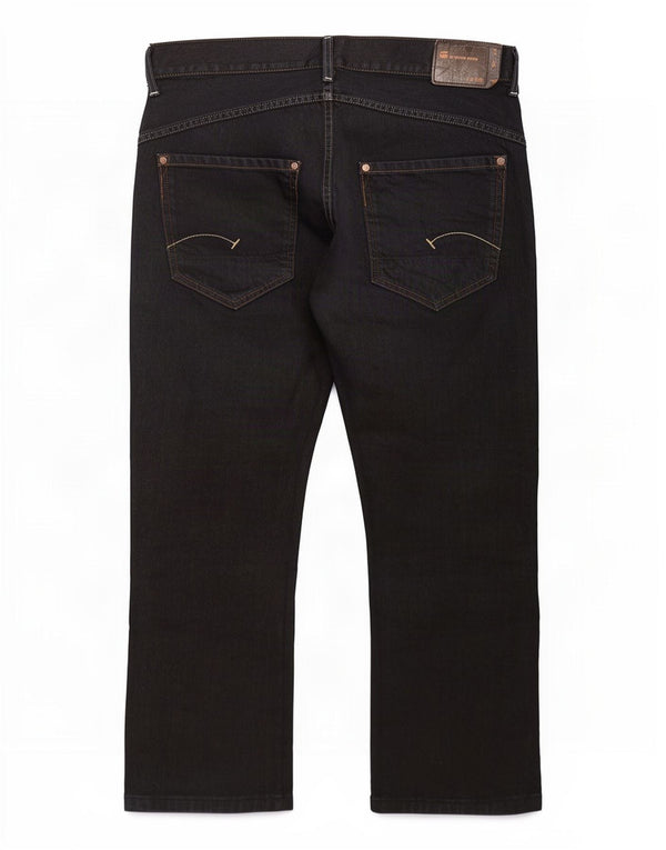 G-Star Straight Jeans til mænd W38 L25 Marineblå Bomuld