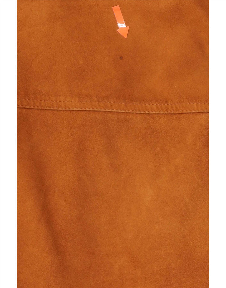 Essebi Herre Ruskind Bomber Jacket EU 50 Large Beige Læder