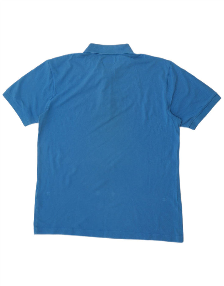 Kappa herre poloshirt 2XL blå bomuld