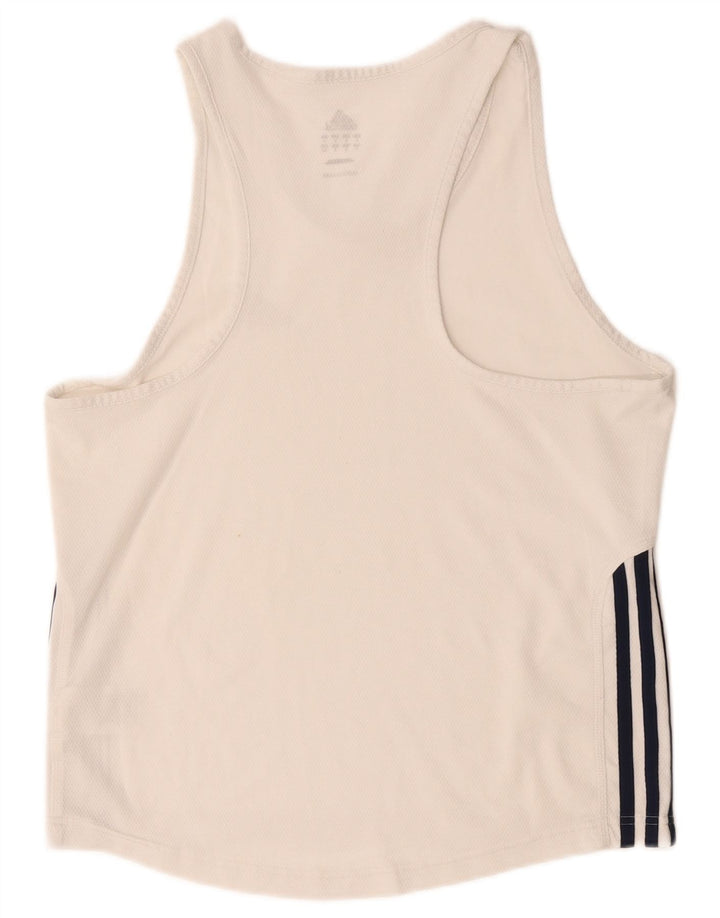 Adidas Herre Climalite Vest Top Medium White Polyester