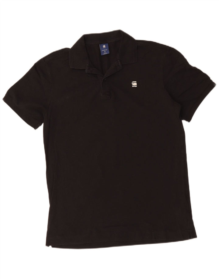 G-Star herre poloshirt Medium sort bomuld