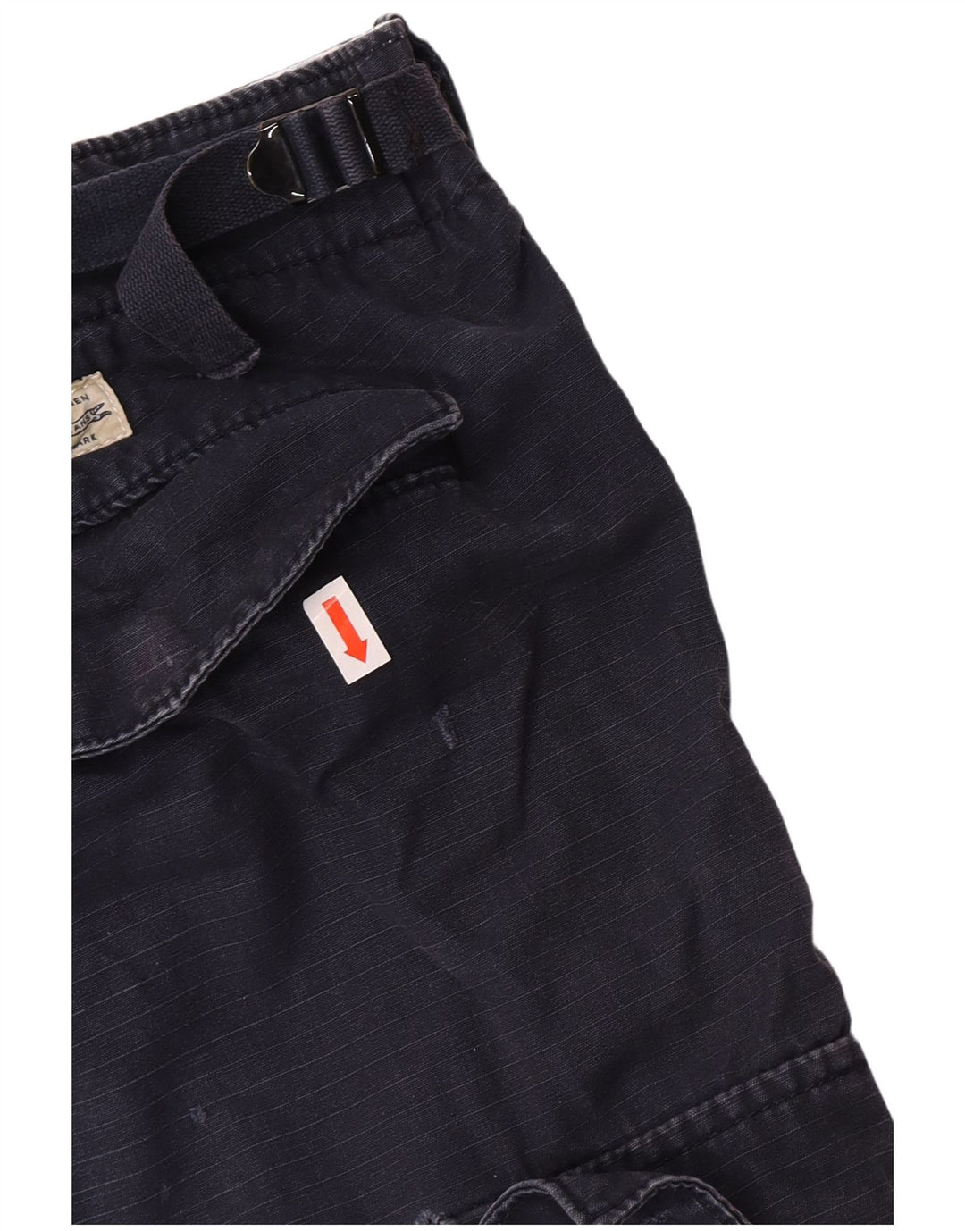 Ralph Lauren Herre Cargo Shorts W32 Mellem marineblå bomuld