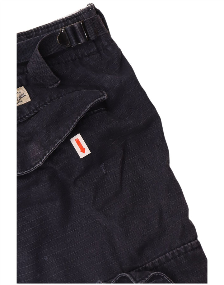 Ralph Lauren Herre Cargo Shorts W32 Mellem marineblå bomuld