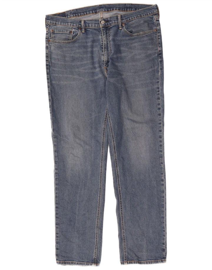 Levi's Herre 541 tilspidsede jeans W38 L34 blå bomuld