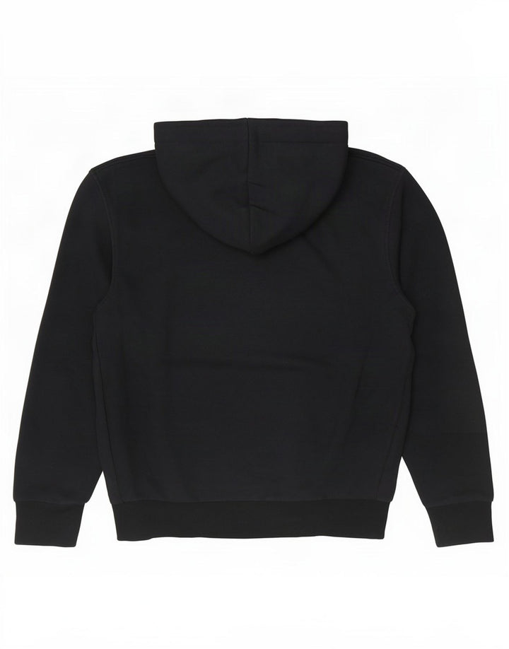 Nike Herre Brooklyn Nets Grafisk Hoodie Jumper Lille Sort Bomuld
