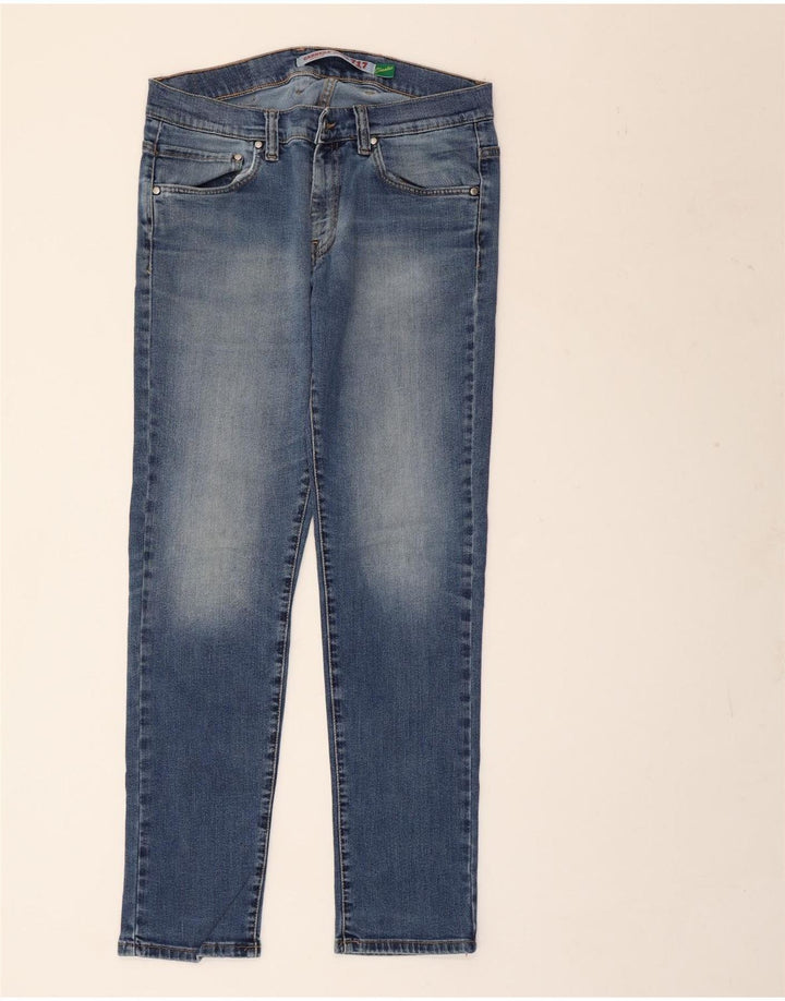 Carrera Mens 717 Slim Jeans IT 50 Large W34 L31 Blå Bomuld