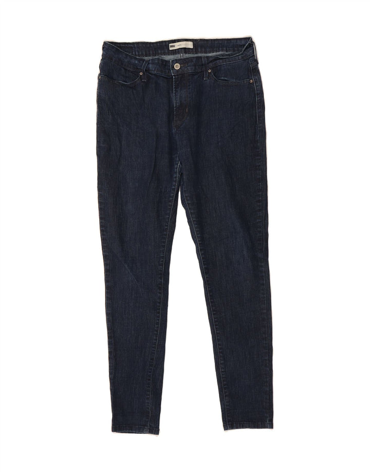 LEVI'S Womens Legging Jeans W33 L32 Navy Blue Cotton Vintage Levi's and Second-Hand Levi's from Messina Hembry 